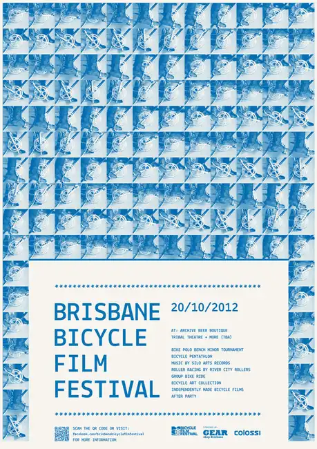 Bicycle Film Festival — Poster Full